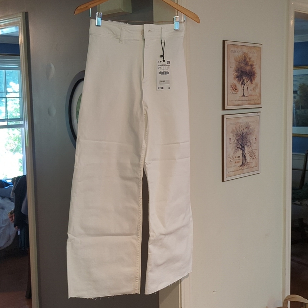 Zara Marine Straight pants